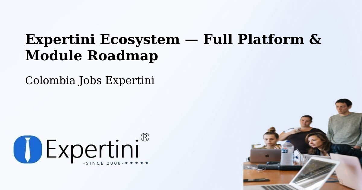 Expertini Ecosystem — Full Platform & Module Roadmap – Yopal