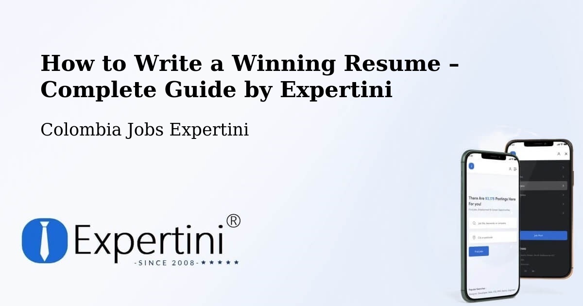 Resume Writing Guide for Job Seekers – Yopal - Yopal, Colombia Jobs Expertini